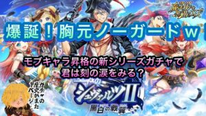 【黒猫のウィズ】開かれた胸元は微笑むか？空戦のシュヴァルツⅡガチャでノーガードコンプ狙おう #黒ウィズ #ガチャ