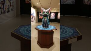 【🇯🇵旅日記】北千住マルイ:黒ウィズ×OlOl 10周年記念フェア 立像&パネル #Shorts